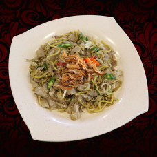 Mee + Kway Teow GORENG Puteh (IKAN BILIS)